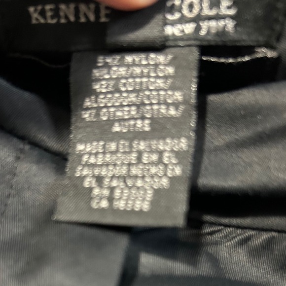 Kenneth Cole Black Dress Pants Womens Size 6 Stretch Career Business - Picture 5 of 5